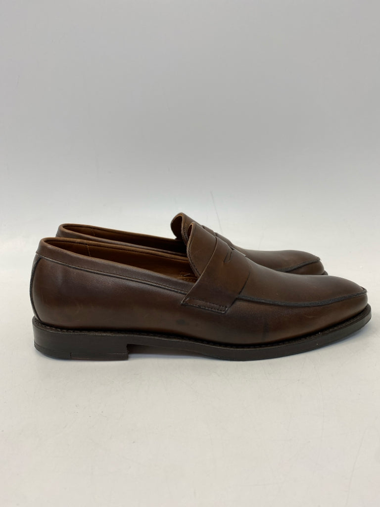 Brooks Brothers Size 11.5 Brown Leather Men&