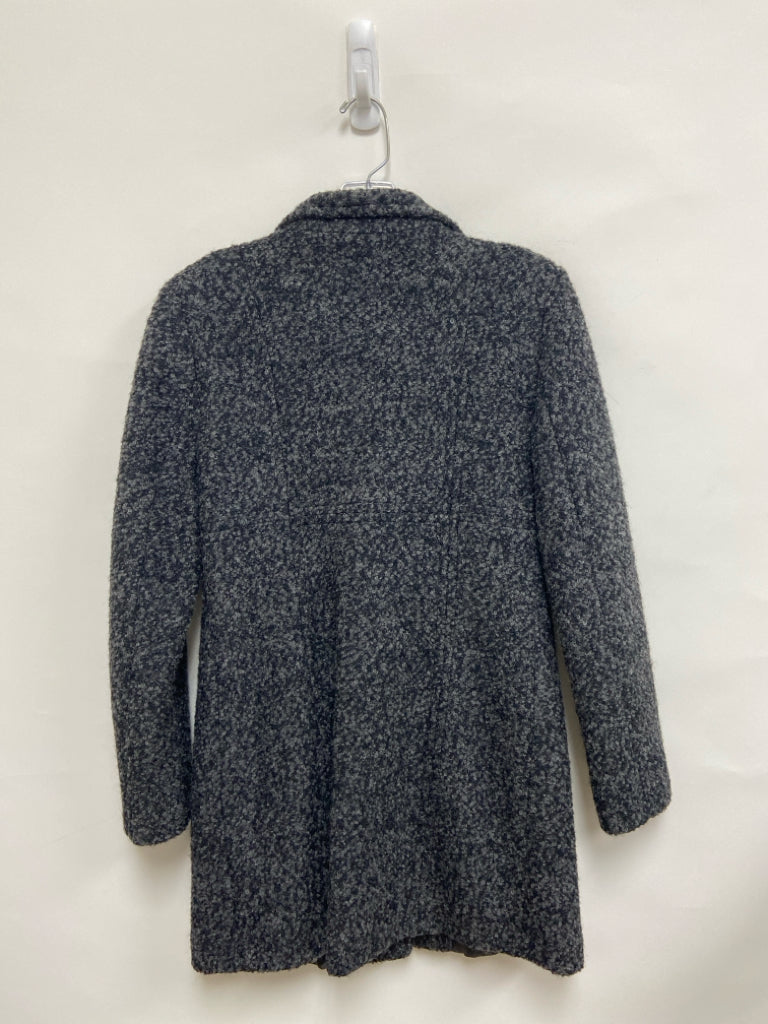 Anne Klein Size S Gray Black Boucle Ladies Coat