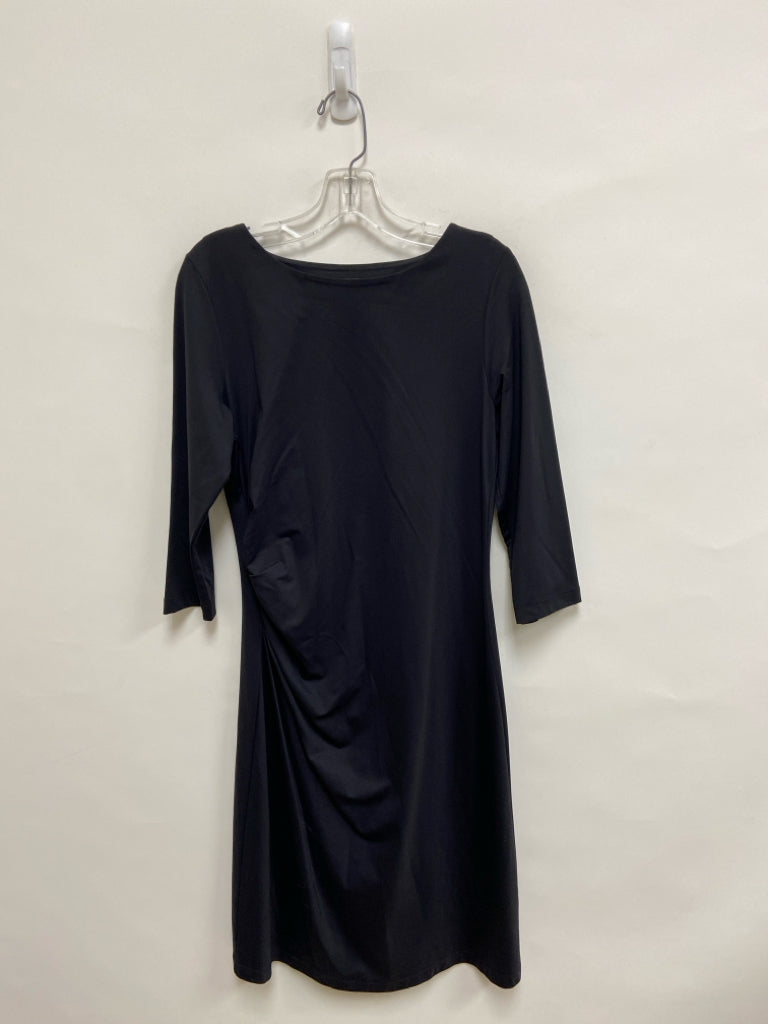 J McLaughlin Size M Black 3/4 Sleeve Ladies Dress