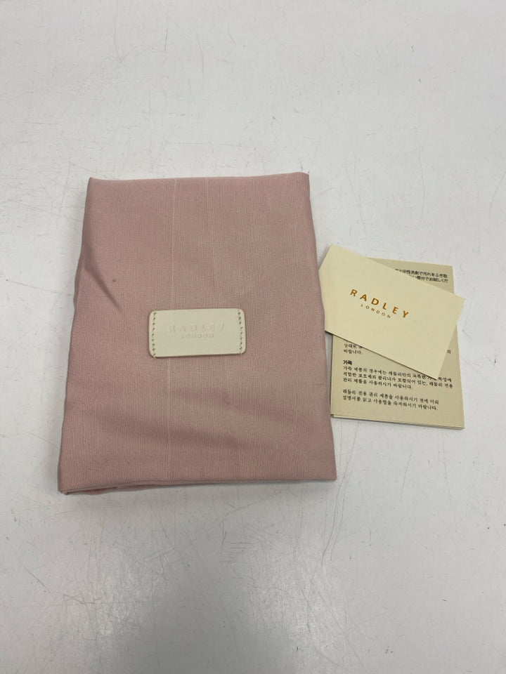 Radley Coral Quilted Leather Handbag