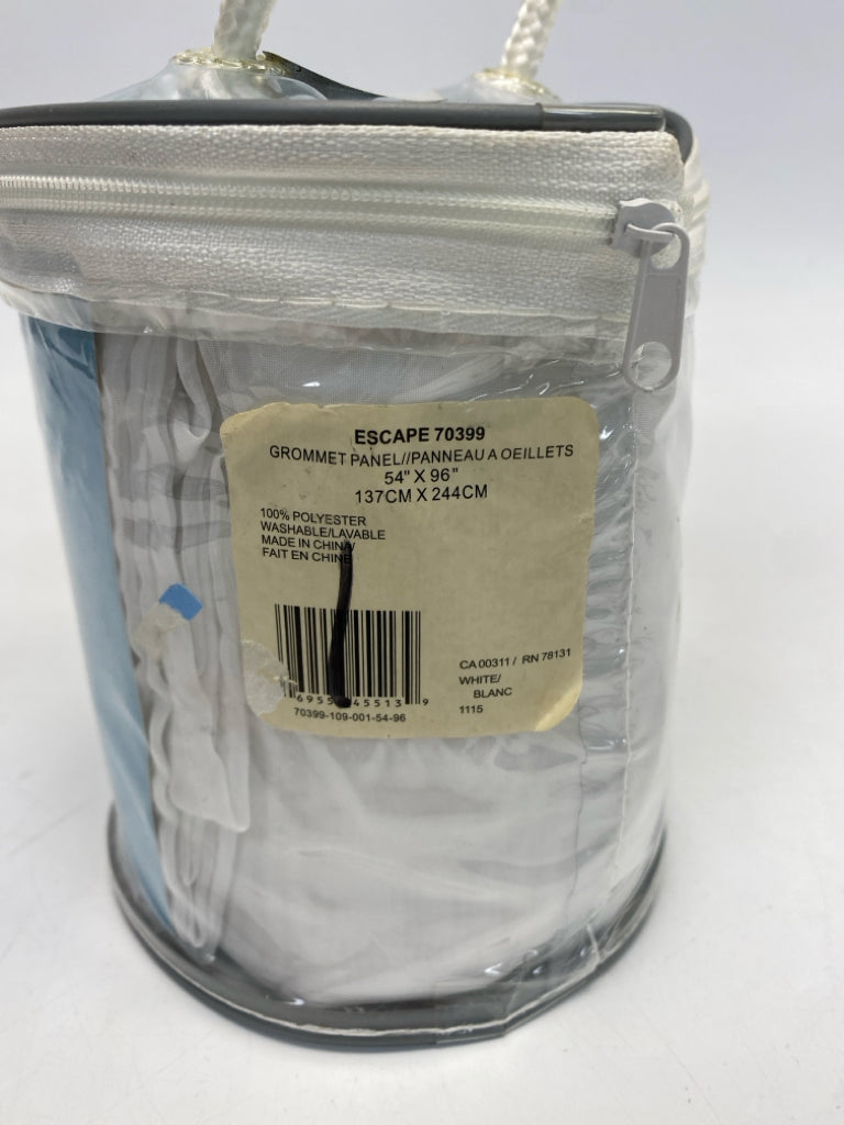 NEW/PKG White Curtains
