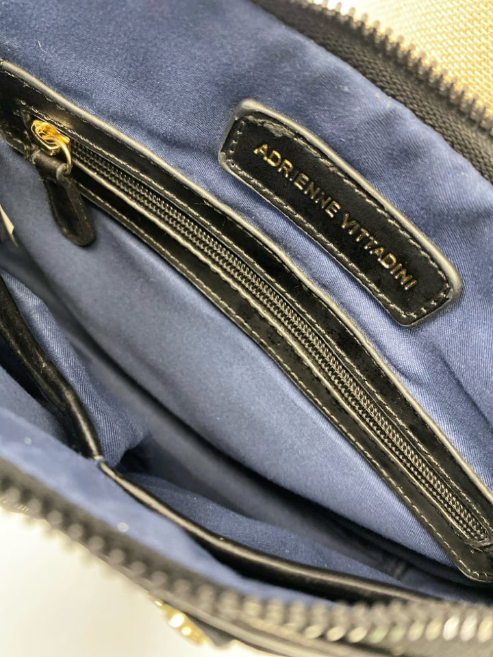 ADRIENNE VITTADINI Blue Black Crossbody