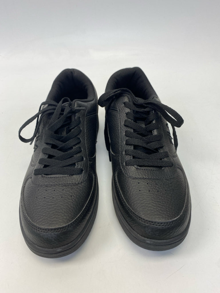 Fila Size 9 Black Lace-Up Men&