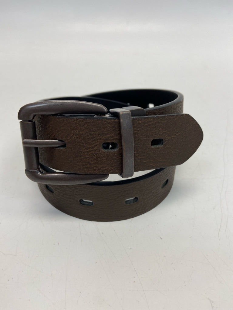 SIZE M Dark Brown Perforated Boy&