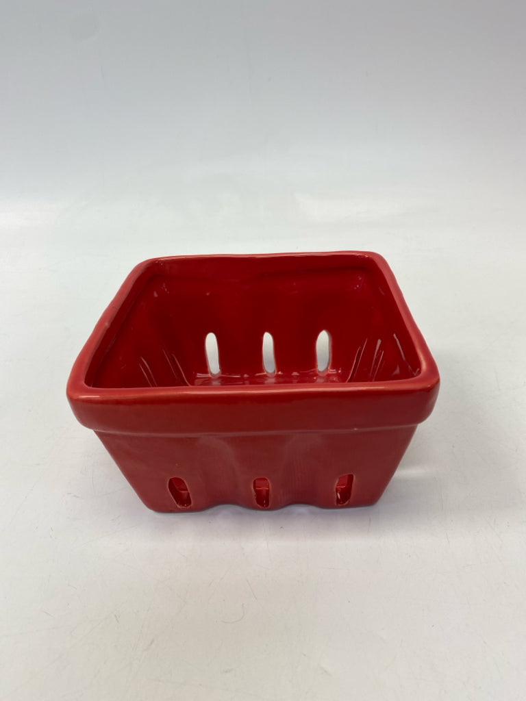 Red Ceramic Misc. Kitchen