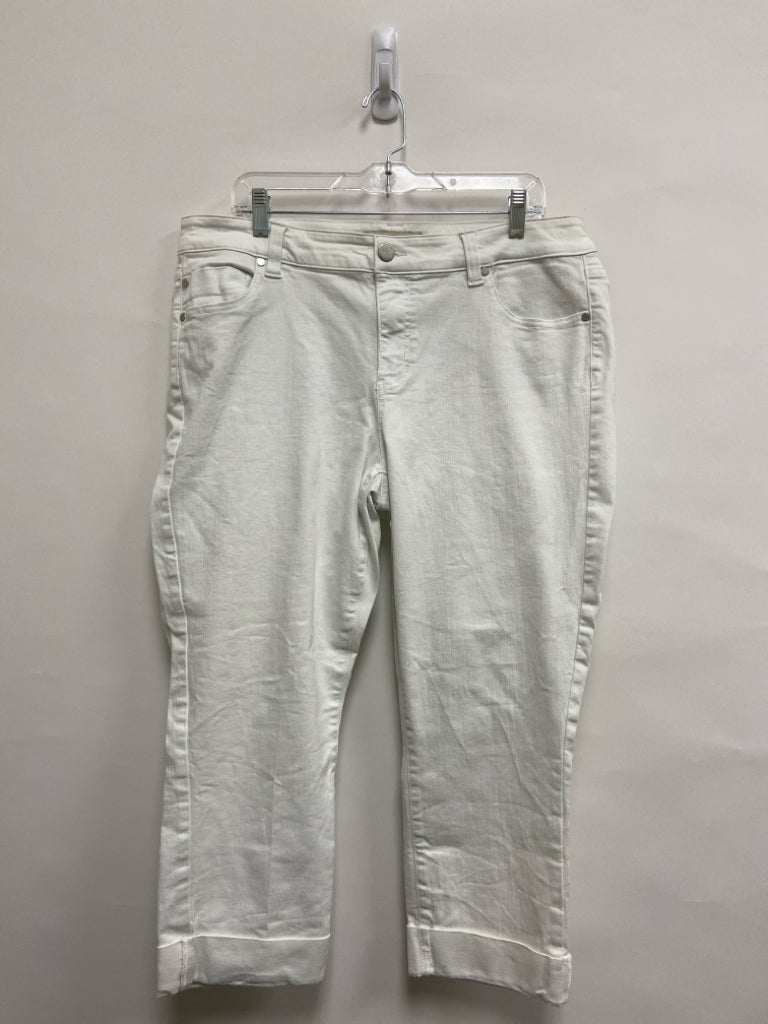 Liverpool  SIZE  16W White Plus Size Jeans