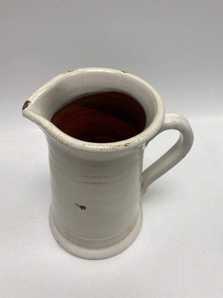 Cream Crackle Ceramic Vase