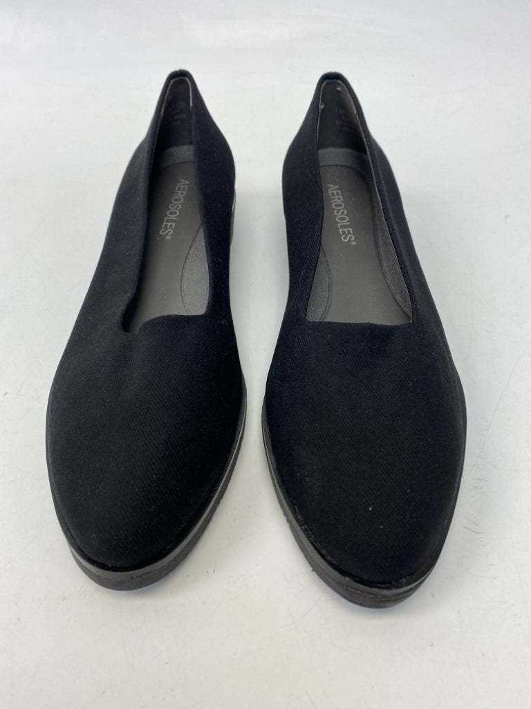Aerosoles  Size 7.5 Black Flats