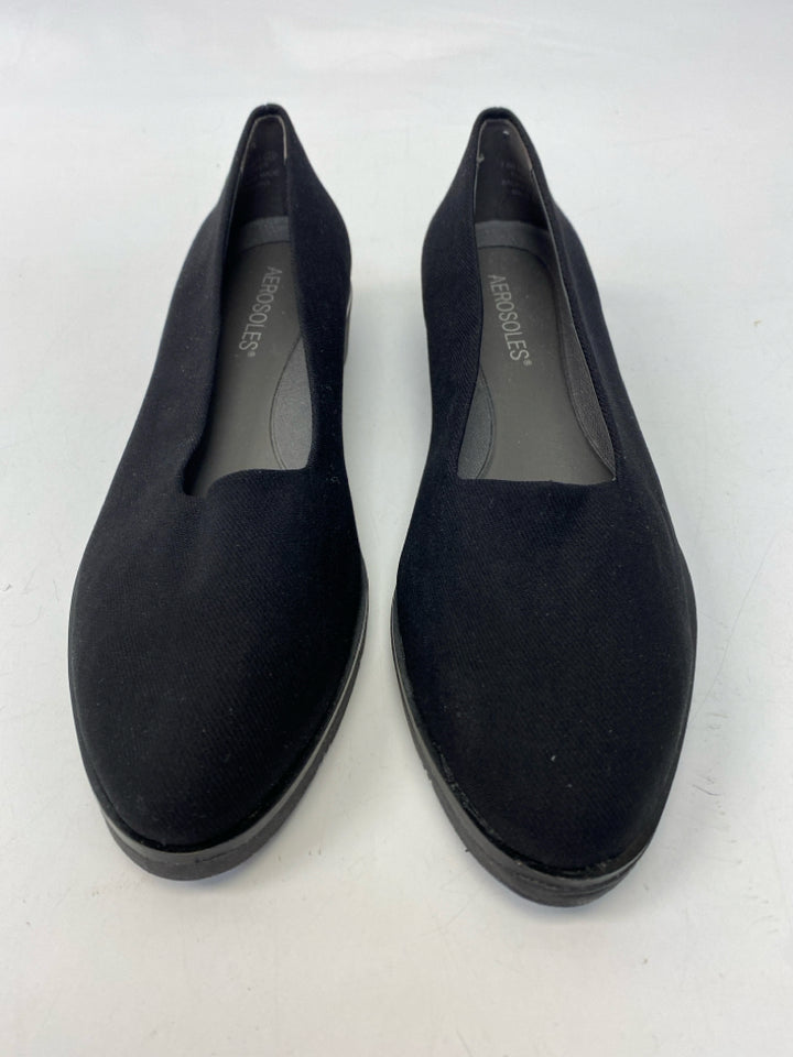 Aerosoles  Size 7.5 Black Flats