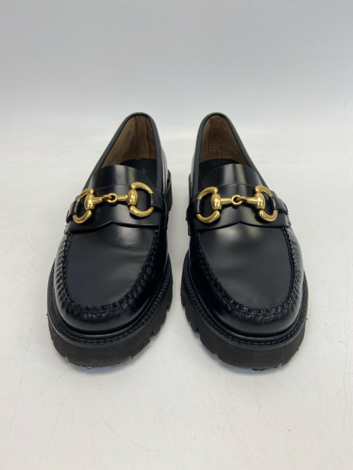 NWOT G.H.BASS&amp;CO  Size 10 Black Flats