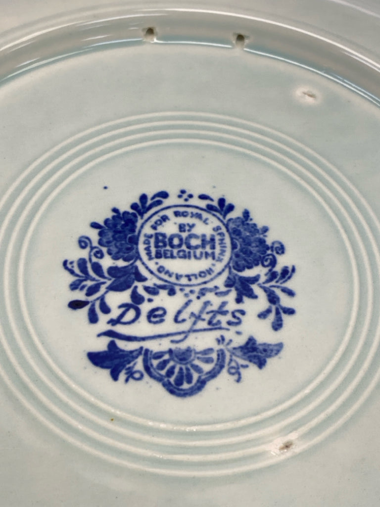 Delft Blue/White Sage Scene Plate (s)