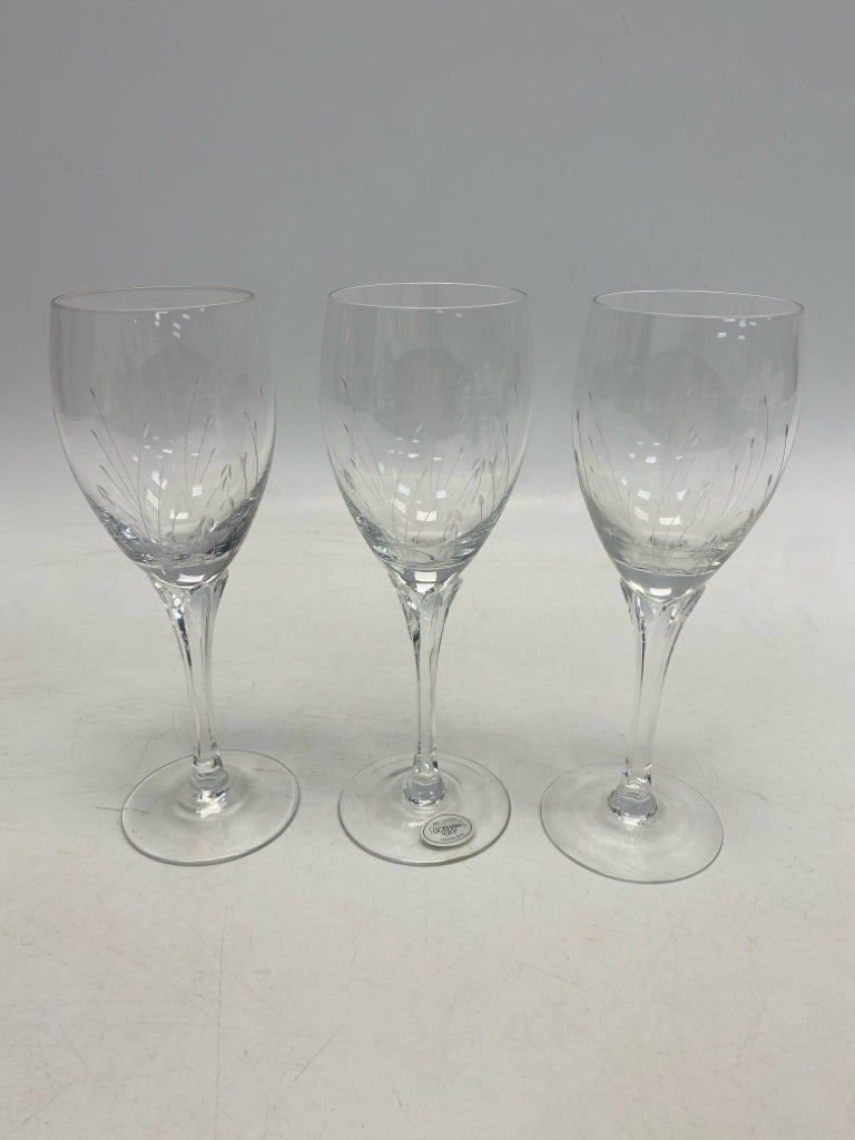 Gorham Clear Etched Crystal Glassware