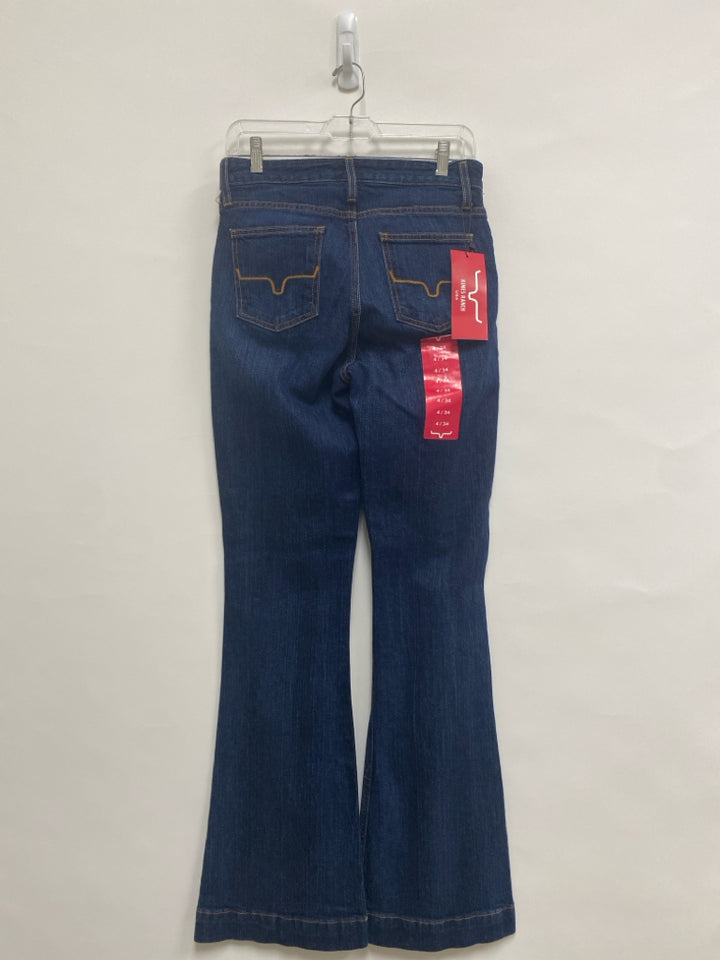 NWT KIMES RANCH Size 4 Blue Denim Ladies Jeans
