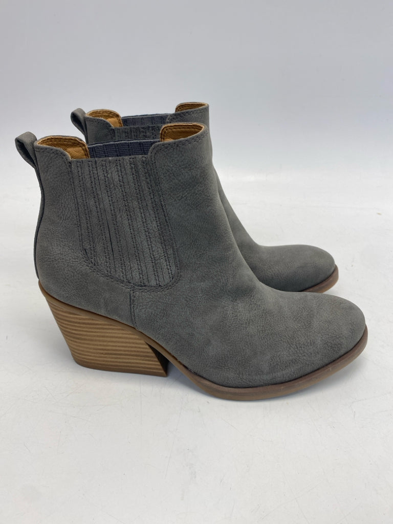 Korks US Shoe Size 8 Gray Boots
