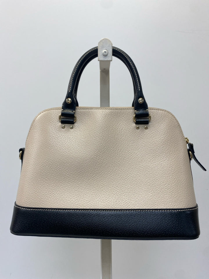Kate Spade Tan Black Handbag