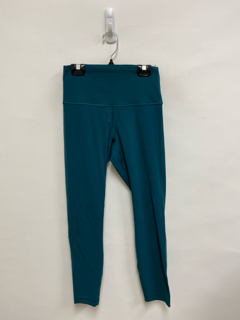 Lululemon Size 6 Dark Turquiose Athletic Leggings
