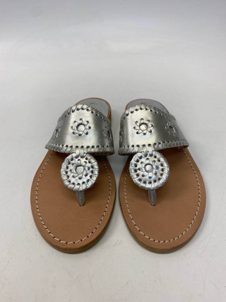 Jack Rogers  Size 7 Silver Sandals