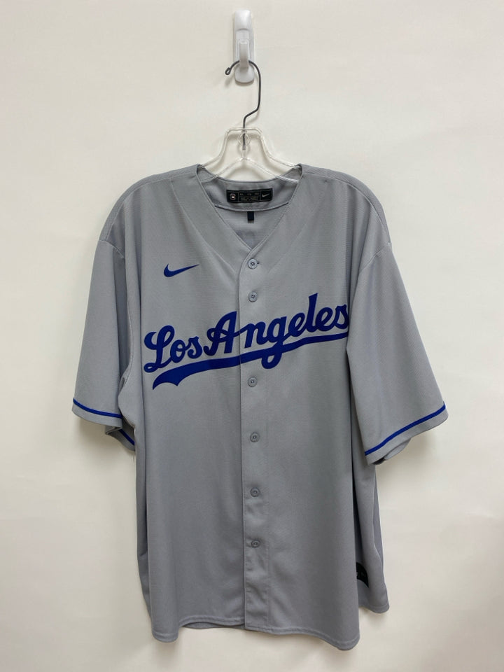 Size XXL Gray Blue Men&