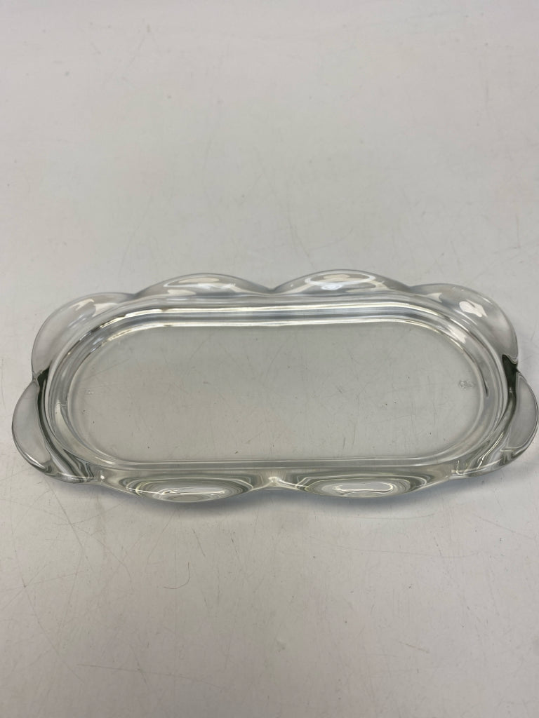 Anchor Hocking Clear Glass Serving Piece