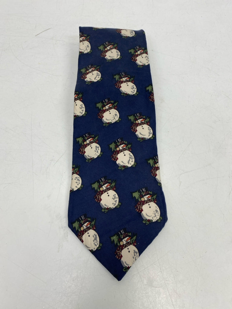 Britches Dark Blue White Snowman Men&