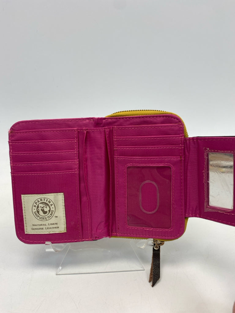 Spartina Brown/Green Multi-Color Wallet