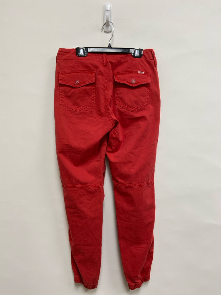 MOTHER Size 24 Red Ladies Pants