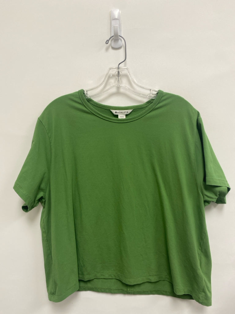 Athleta Size XL Green Ladies Top