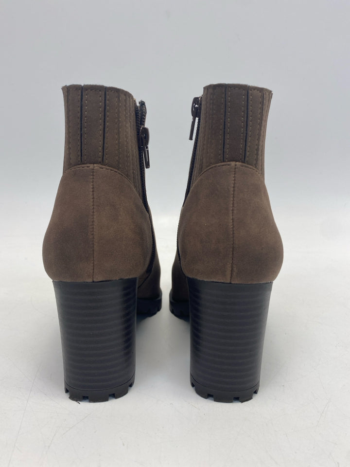 Kelly &amp; Katie US Shoe Size 6 Brown Side Zipper Boots