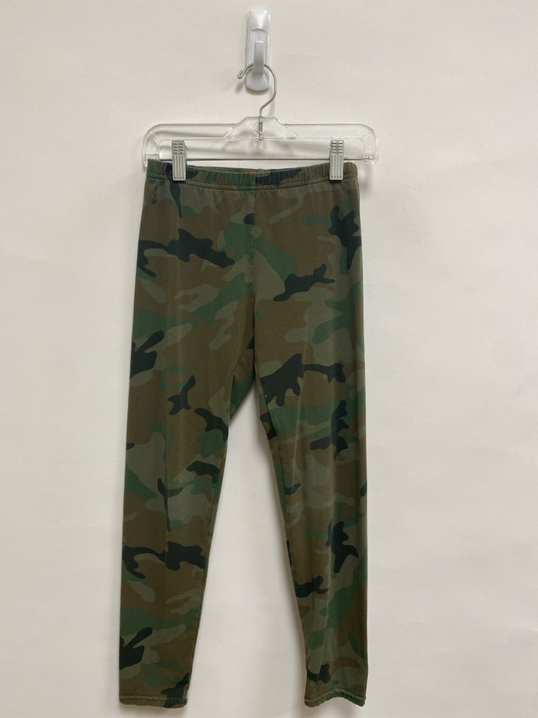 Polo SIZE 8/10 Olive Black Camouflage Girl&