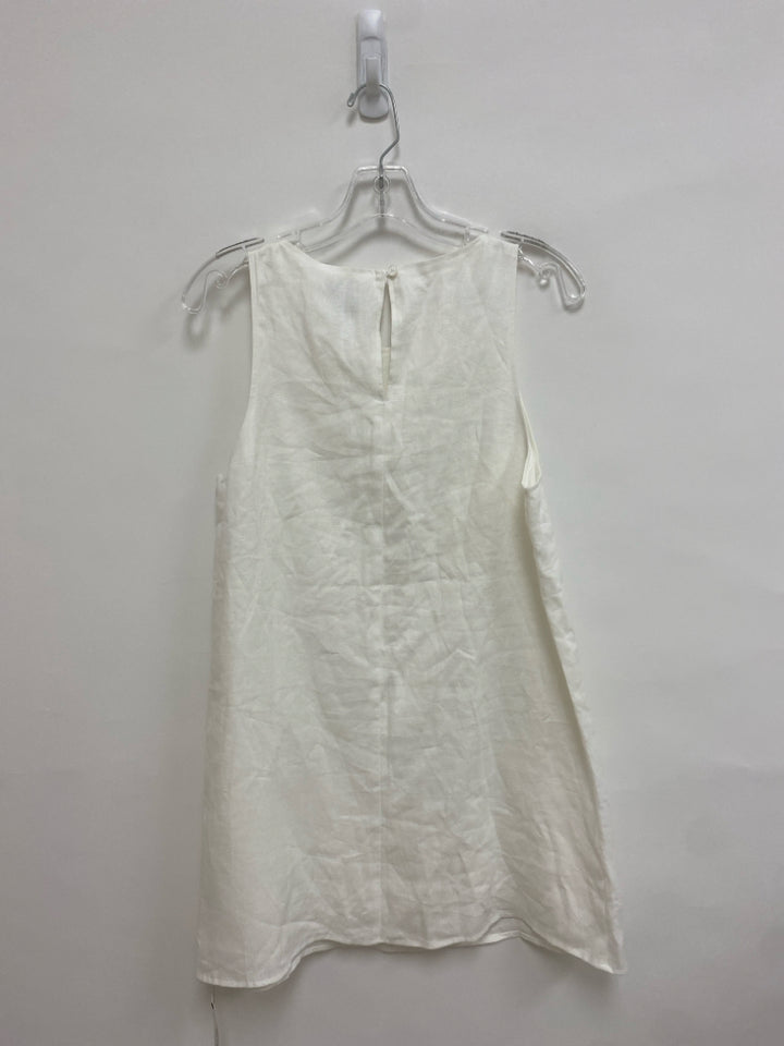 NWT Reformation Size 6 Cream Sleeveless Linen Ladies Dress