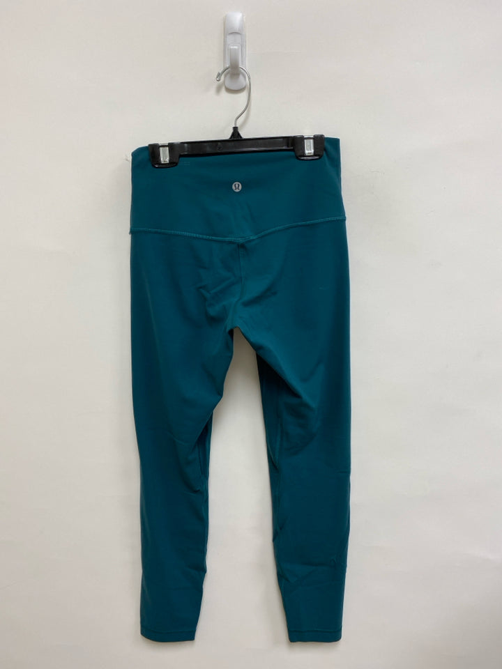 Lululemon Size 6 Dark Turquiose Athletic Leggings