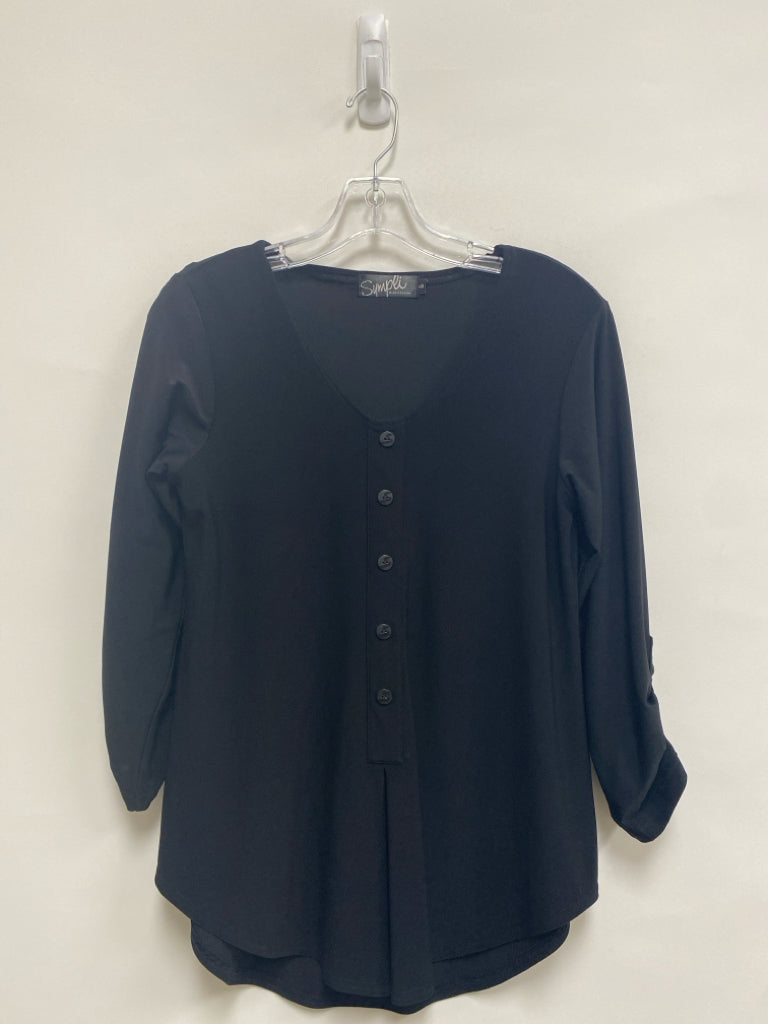 Sympli Size 8 Black Ladies Top