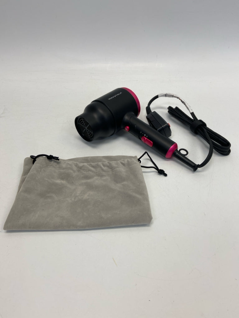 WavyTalk Black Fuchsia Hair Dryer  **ONLY**
