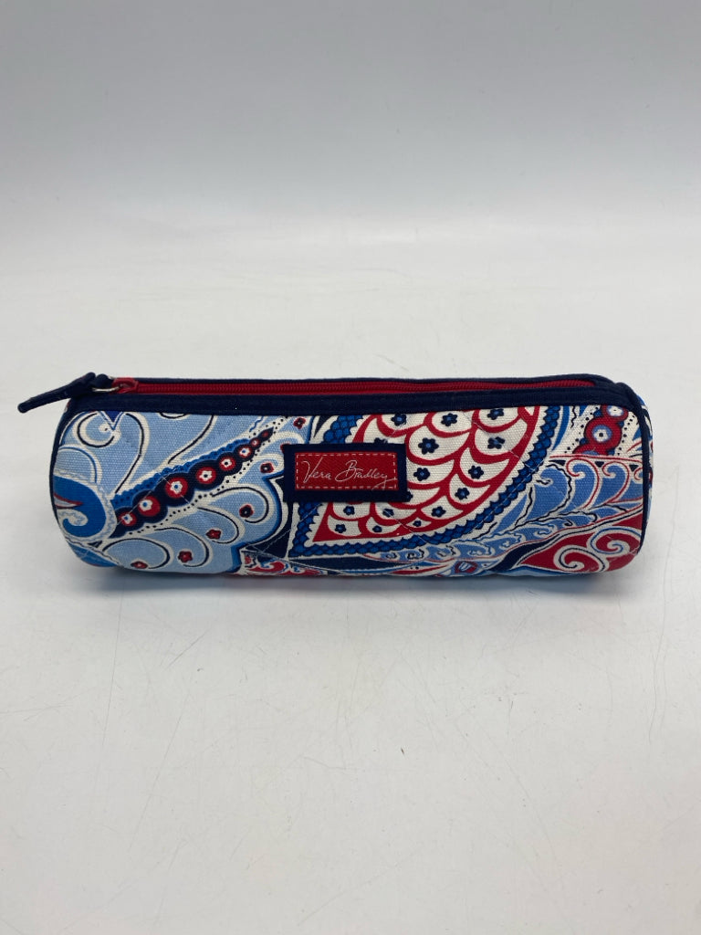 Vera Bradley Red/Blue Make-up Bag