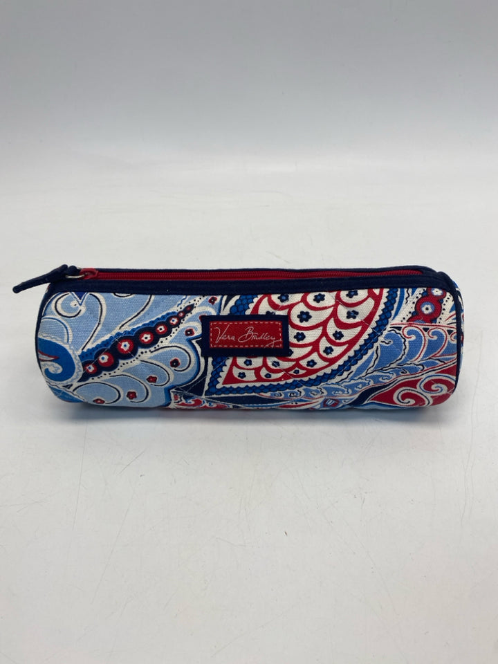 Vera Bradley Red/Blue Make-up Bag