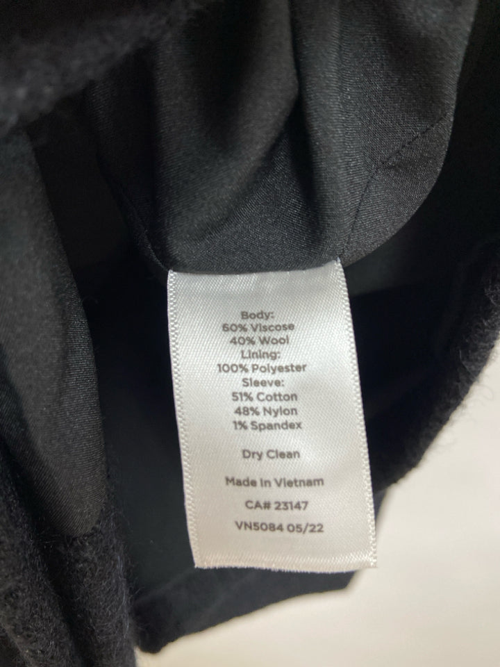 Talbots Size P Black Zip Down Petite Jacket