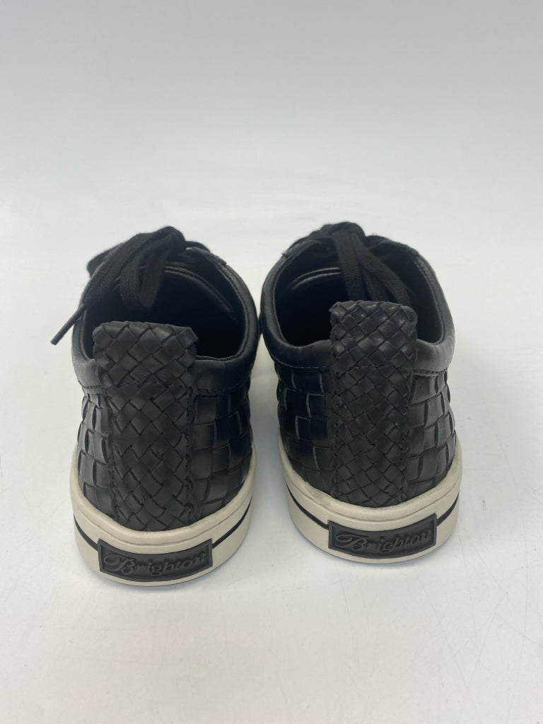 NWOT Brighton  Size 8.5 Black Woven Sneakers
