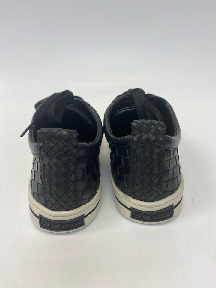 NWOT Brighton  Size 8.5 Black Woven Sneakers