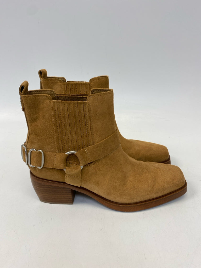 Sam Edelman US Size 8 Camel Suede Boots