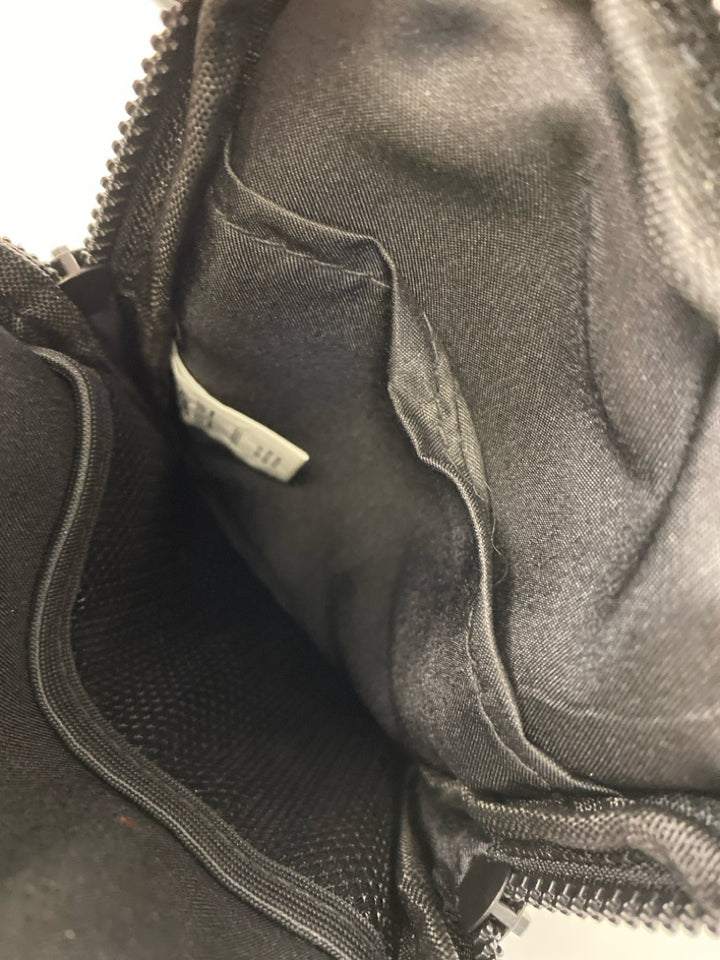 Black Nylon Crossbody
