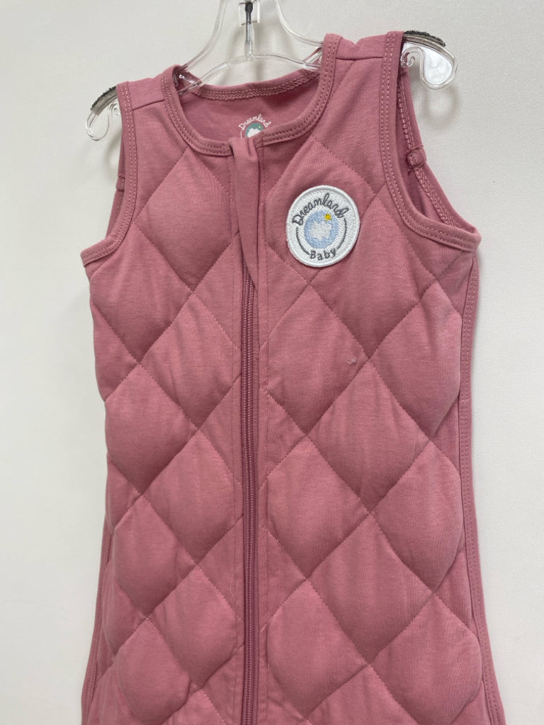 NWT Dreamland SIZE M Dusty Pink Sleeveless Quilted Girl&