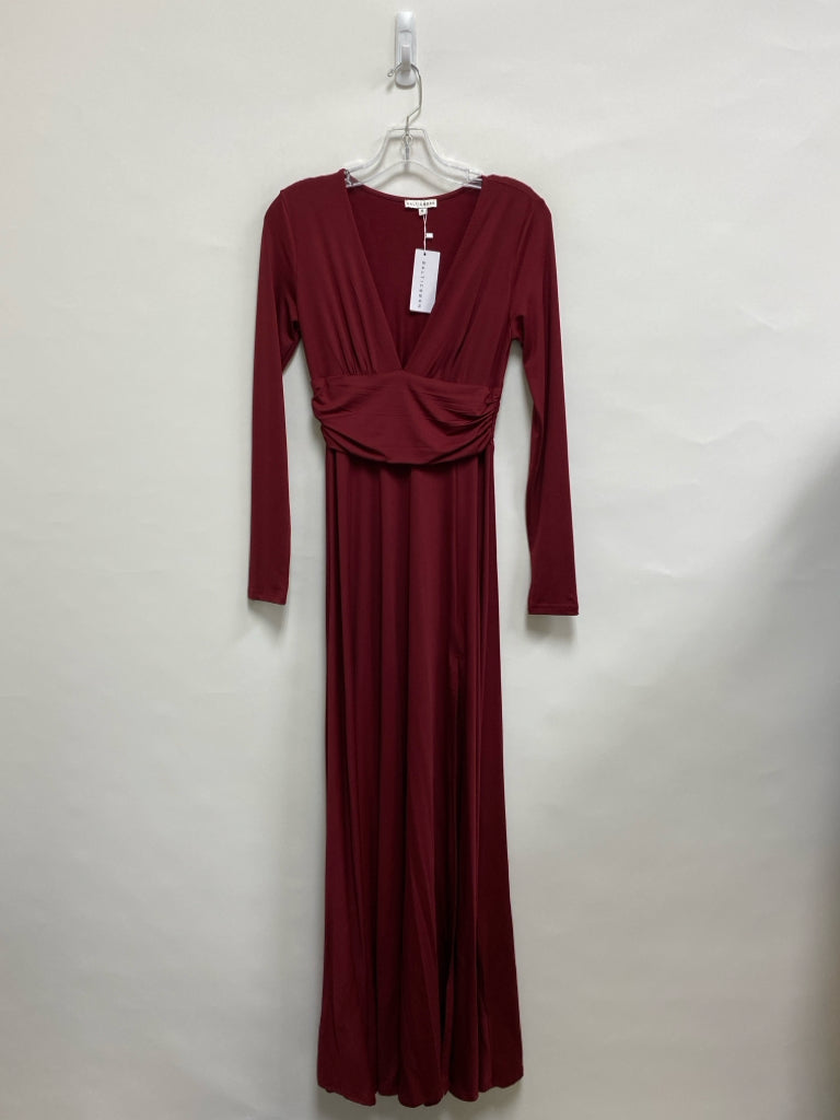 NWT BALTIC BORN Size S Burgundy Maxi Ladies Dress