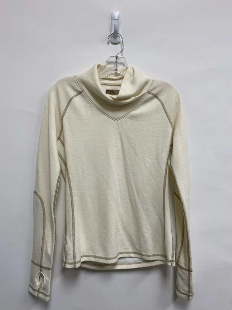 PrAna Size M Cream Ladies Top