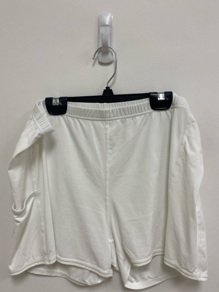 LILLY PULITZER Size XL White Pull-on Spandex Ladies Shorts