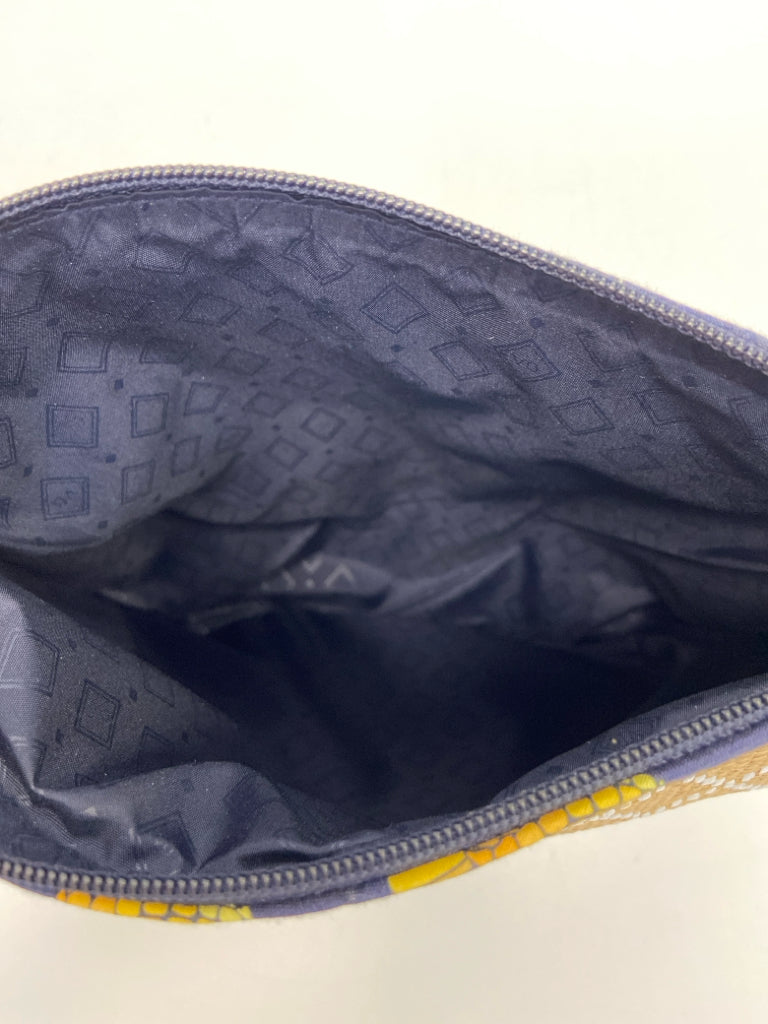 Vera Bradley Brown Navy/Multi Crab(s) Handbag
