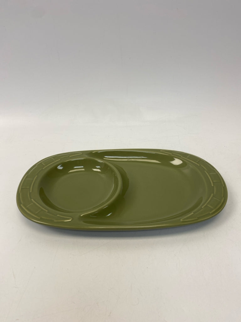 Longaberger Sage Plate (s)