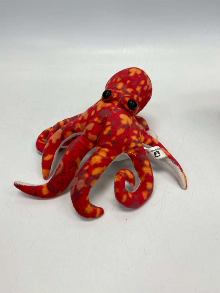 Red Orange Stuffed Animal