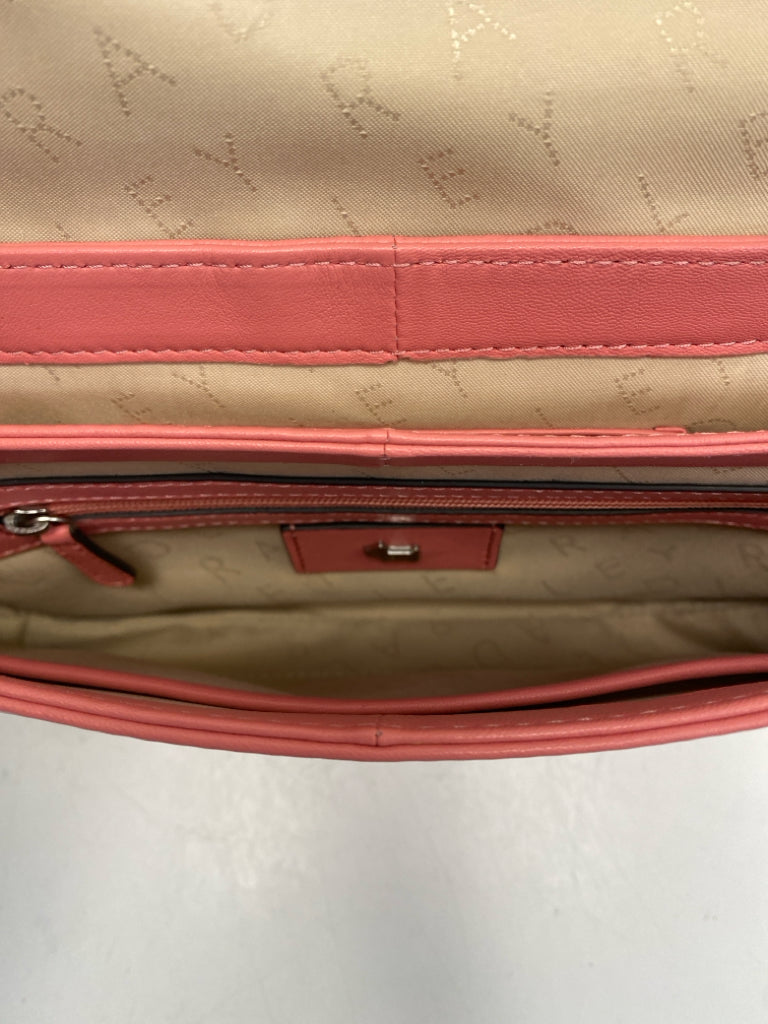 Radley Coral Quilted Leather Handbag