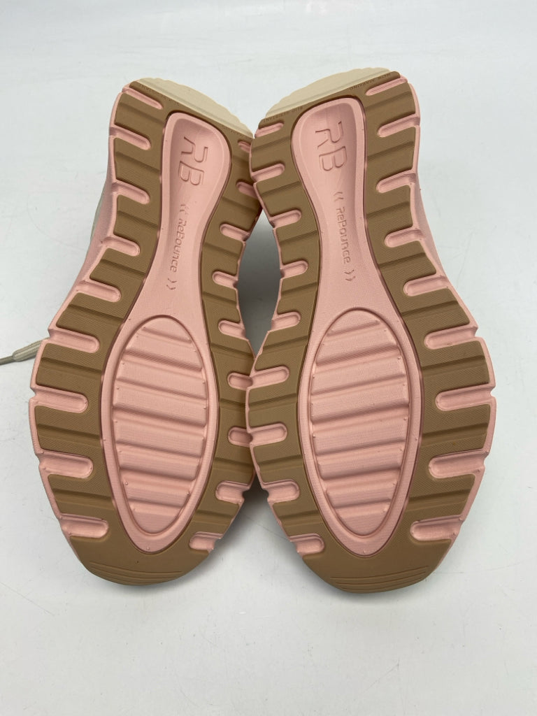 NWOT Alegria  Size 36.5 Tan Pink Lace-up Sneakers
