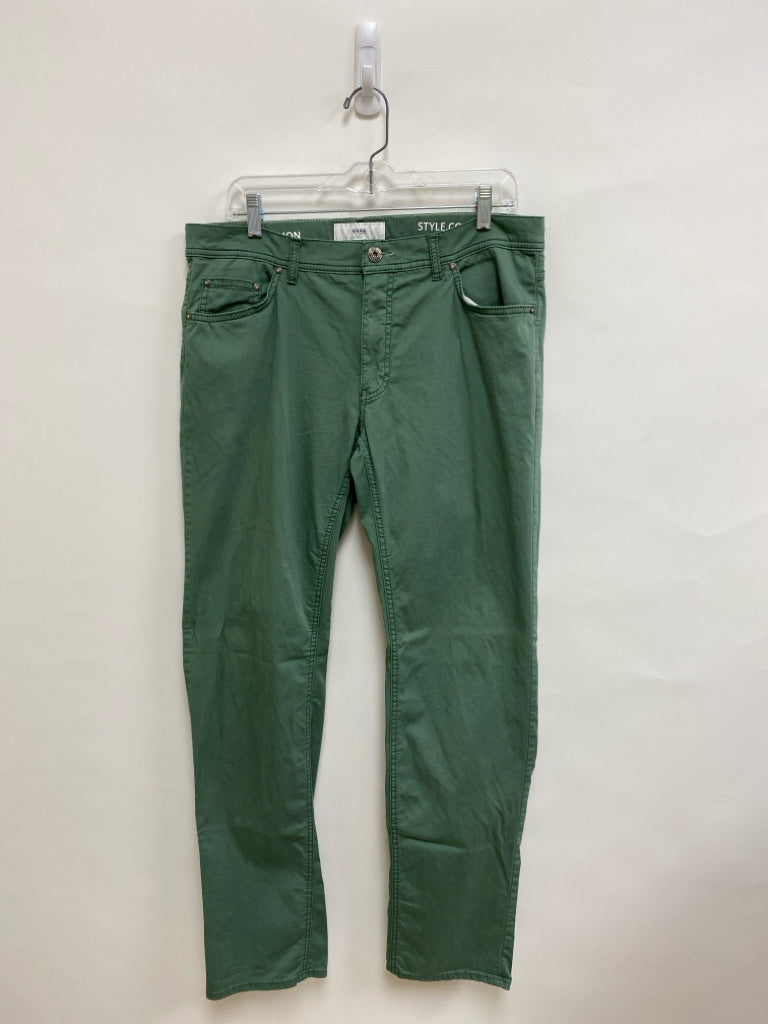 Brax Size 34 Green Men&
